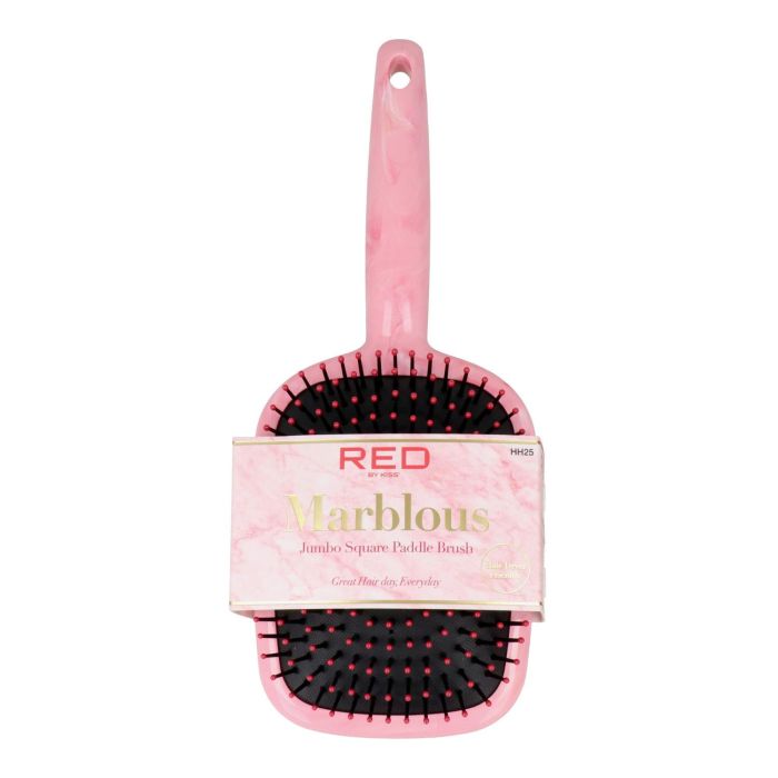 Red Kiss Marblous Jumbo Paddle Brush