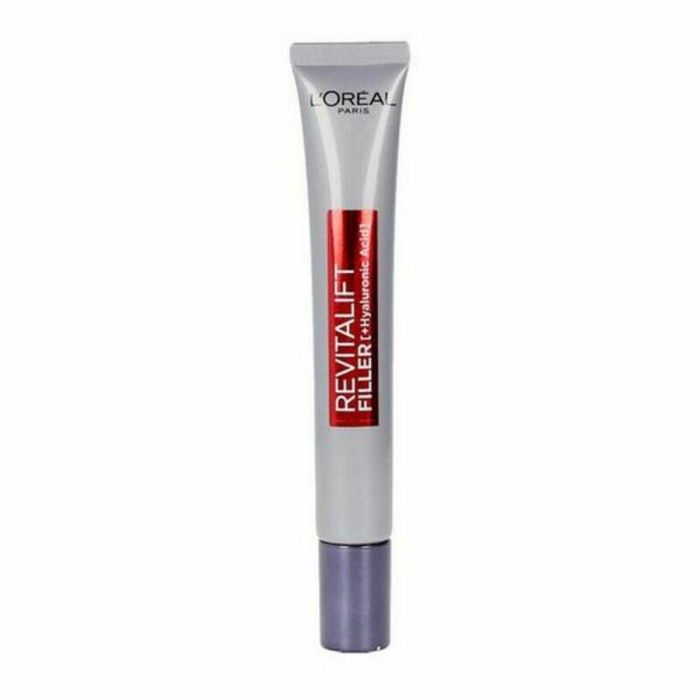 L'Oréal Paris Revitalift Filler Ojos Cuidado Voluminizador con Ácido Hialurónico para Rellenar Arrugas Crema 15 ml