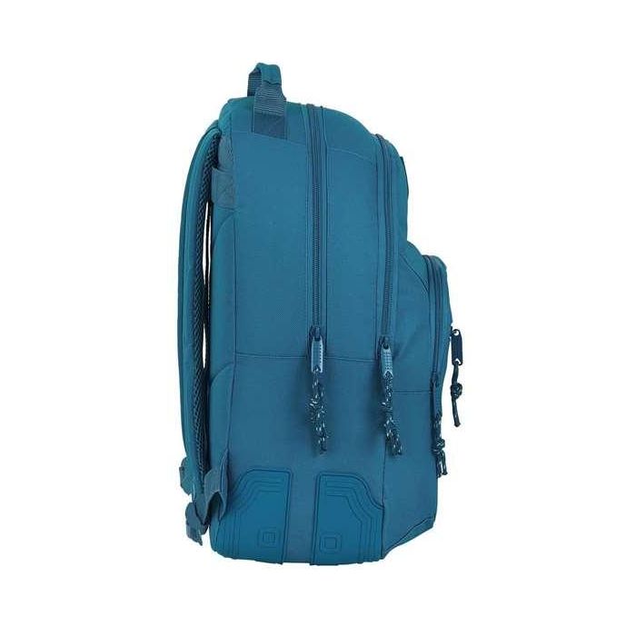 Blackfit8 Egeo Mochila Doble Adaptable a Carro Azul 600D Polyester