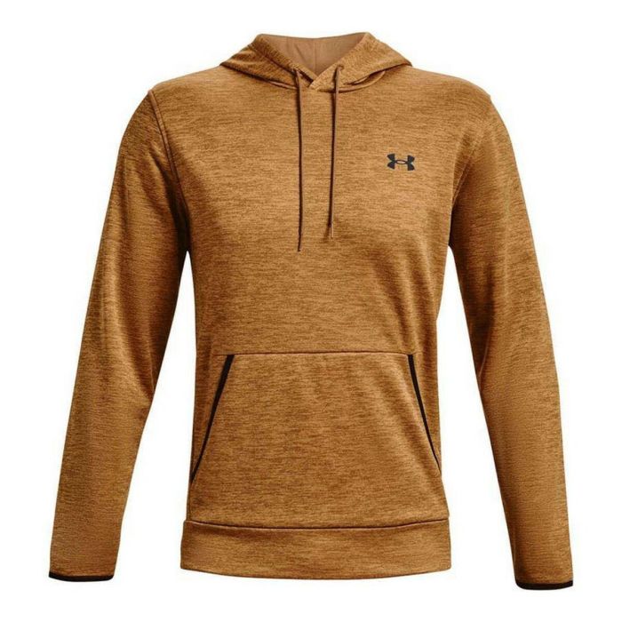 Sudadera con Capucha Hombre Under Armour Fleece Twist Marrón M 0 Sudadera con Capucha Hombre Under Armour Fleece Twist Marrón M 0