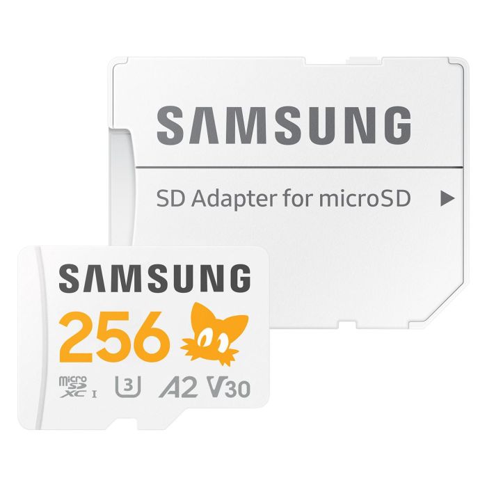 Samsung MB-MD256S Tarjeta MicroSDXC 256 GB UHS-I Clase 10 V30 U3 Velocidad Lectura 180MB/s Escritura 130MB/s