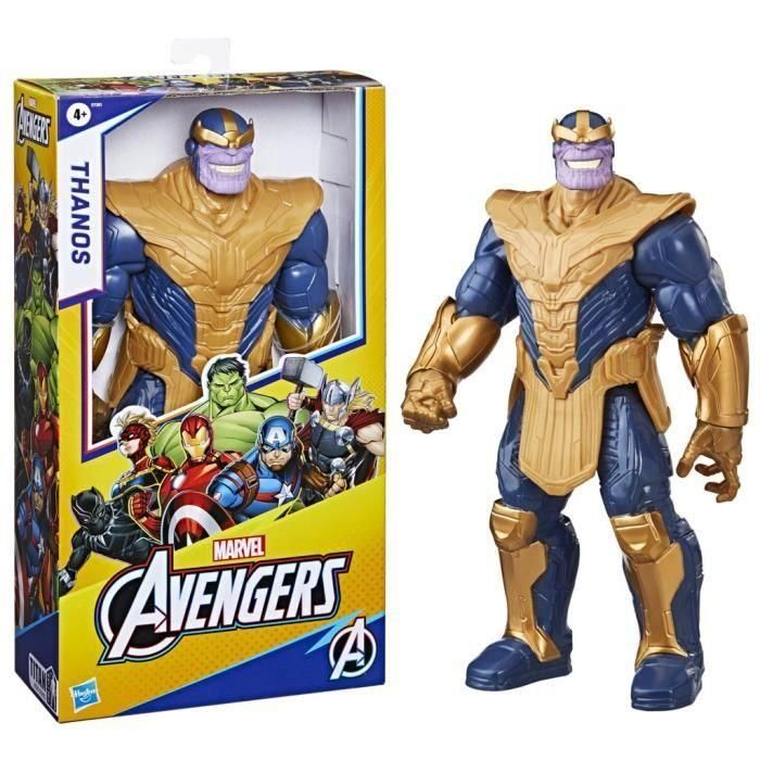 Hasbro E7381 Figura de Acción Deluxe Titán Thanos Avengers Articulada 31 cm para Niños +4 Años 0 Hasbro E7381 Figura de Acción Deluxe Titán Thanos Avengers Articulada 31 cm para Niños +4 Años 0