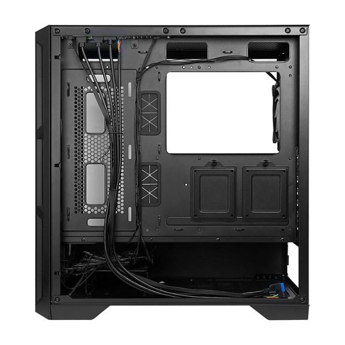 Chieftec GA-01B-TG-OP ATX Midi Tower Negro, Caja de PC para Gaming con Ventana de Cristal Templado