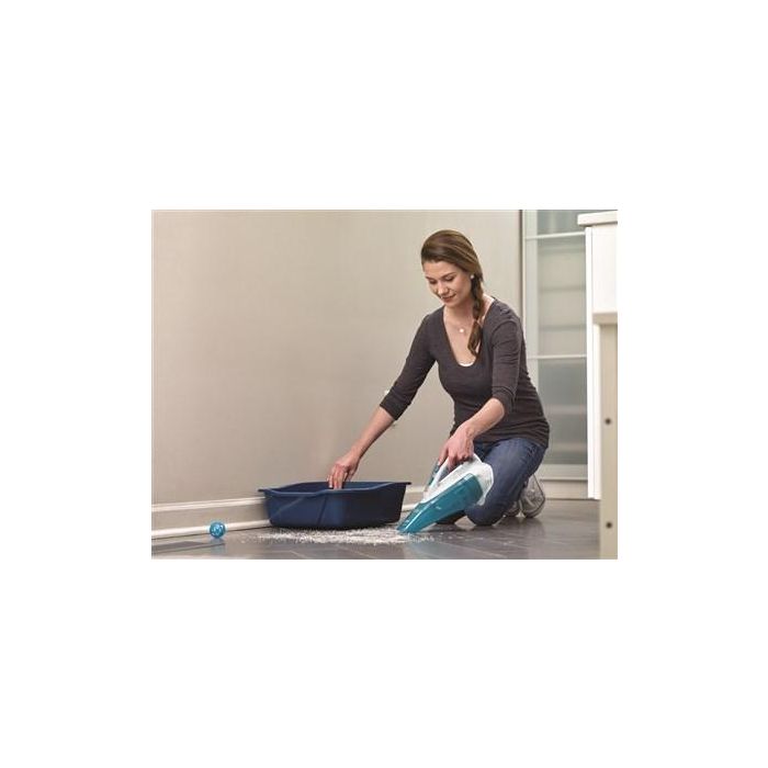 Black+Decker WDA-315-J Recogedor Dustbuster Inalámbrico, Aspira Líquidos y Sólidos, Batería Litio 2 Black+Decker WDA-315-J Recogedor Dustbuster Inalámbrico, Aspira Líquidos y Sólidos, Batería Litio 2