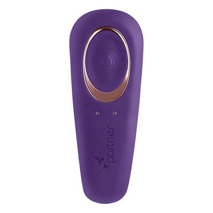 Satisfyer Double clasic morado vibrador especial parejas 2