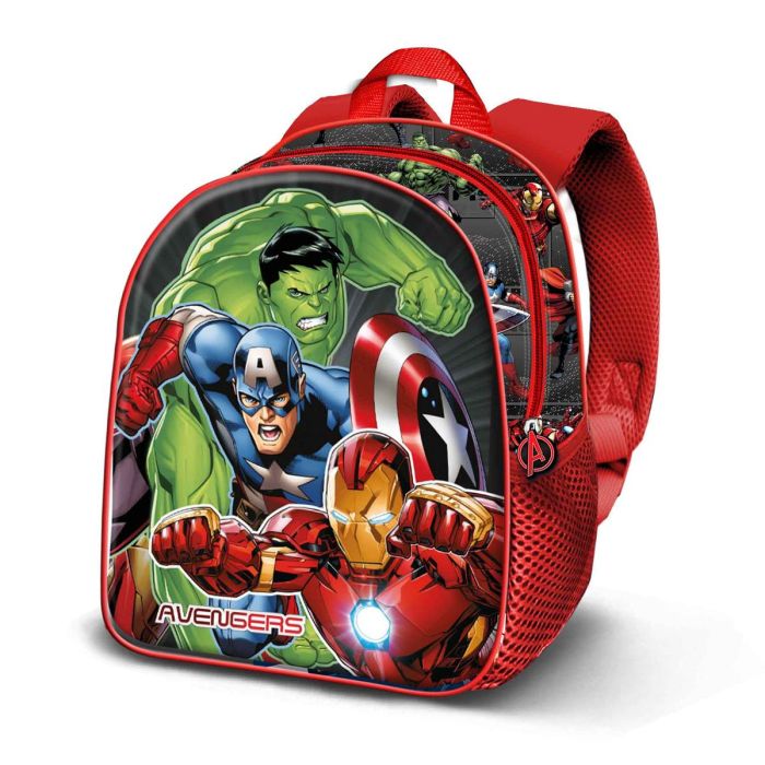 Mochila 3D Elite Infinity Marvel Los Vengadores Multicolor