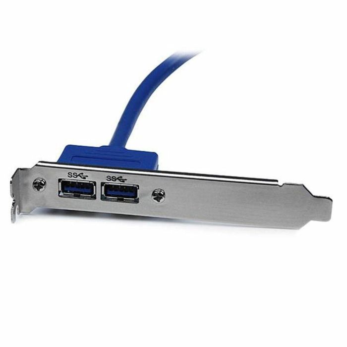 Cable USB Startech USB3SPLATE IDC Azul