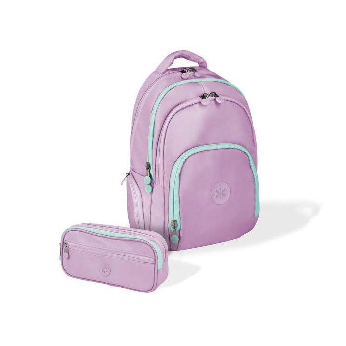 Mochila Antartik Multibolsillo 19 L Compartimento Para Portatil Y Tablet Color Morado 450 X 160 X 300 mm 9