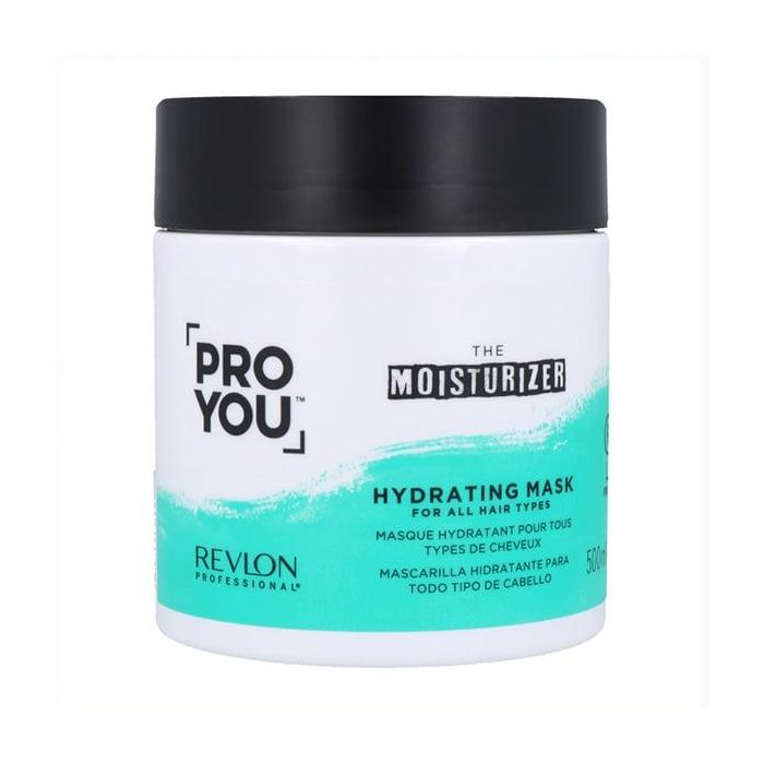 Revlon Y00403 PROYOU The Moisturizer Mask Mascarilla Hidratante Nutritiva Cabello Normal a Seco 500 ml con Provitamina B5