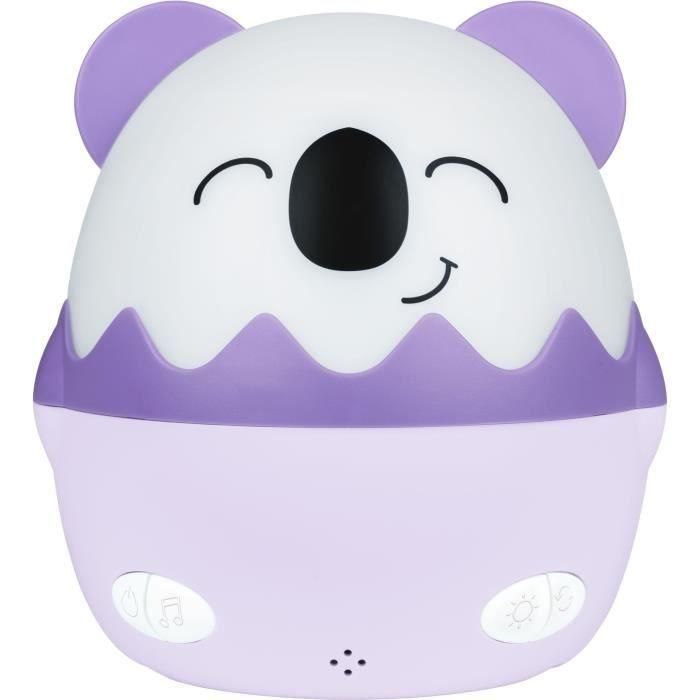 Luz nocturna musical inalámbrica - BIGBEN - Koala - Proyección 360°, 13 películas, 8 melodías, Mando a distancia, Batería USB-C 4 Luz nocturna musical inalámbrica - BIGBEN - Koala - Proyección 360°, 13 películas, 8 melodías, Mando a distancia, Batería USB-C 4