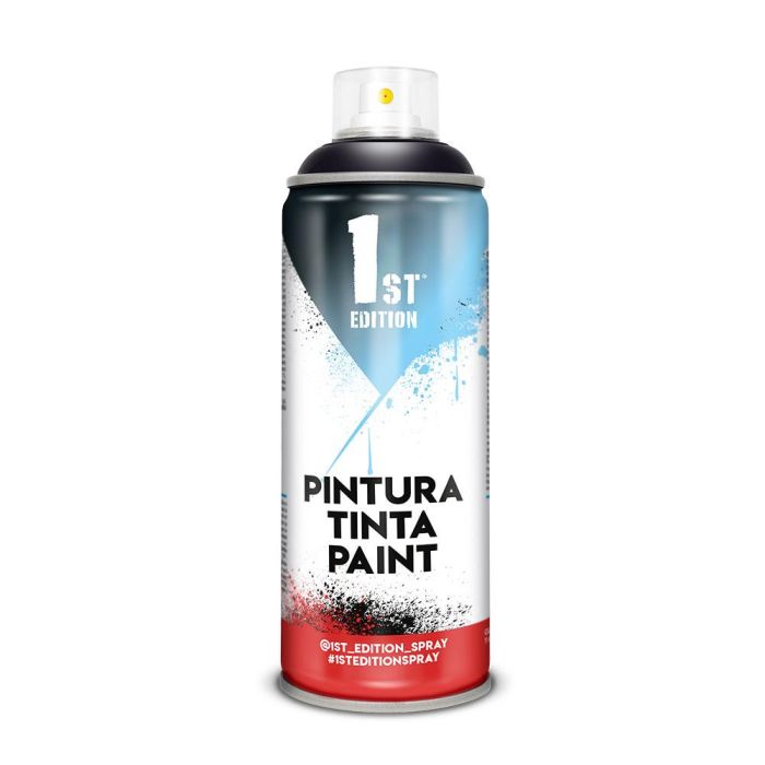 Pintura en spray 1 set edition 520cc / 300 ml mate negro absoluto ref 641