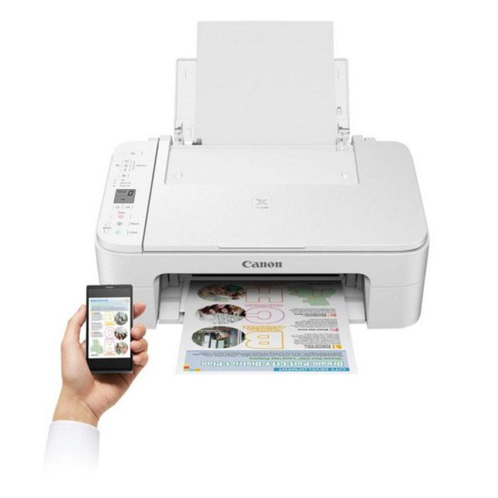 Canon TS3351 Impresora Multifunción Inyección de Tinta Color WiFi A4 4800x1200 DPI Escáner Copiadora para Hogar y Oficina Blanco 1 Canon TS3351 Impresora Multifunción Inyección de Tinta Color WiFi A4 4800x1200 DPI Escáner Copiadora para Hogar y Oficina Blanco 1