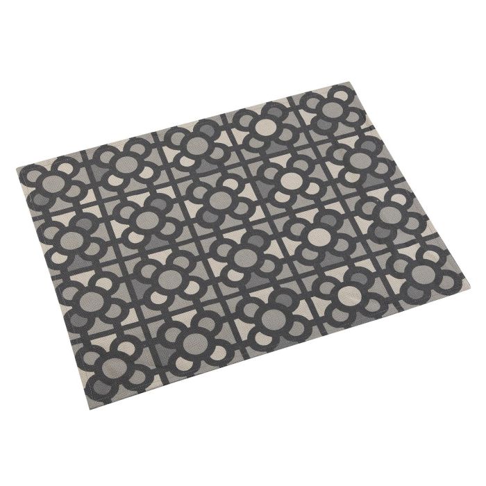 Salvamantel Urbana Gris Versa 36x48 cm - Poliéster (6 Unidades) Salvamantel Urbana Gris Versa 36x48 cm - Poliéster (6 Unidades)