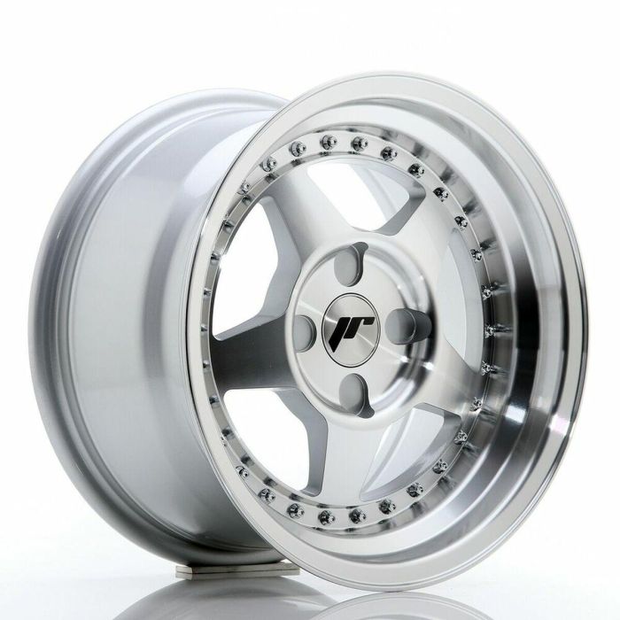 Japan Racing JR615804X2573SM Llanta Jr6 15''x8 ET25 Blank CB 73,1 Plata