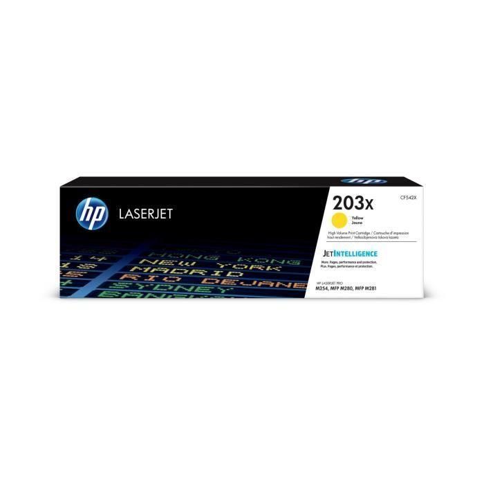 HP 203X Toner Amarillo Alta Capacidad HP203X (CF542X)