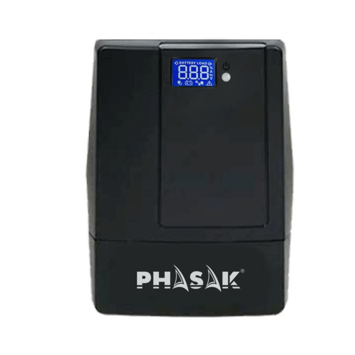 SAI Línea Interactiva Phasak 1000 VA LCD/ 1000VA/ 4 Salidas/ Formato Torre 2