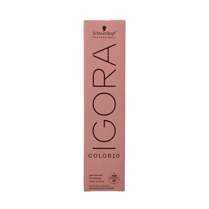 Schwarzkopf Igora Color 10: Coloración Permanente Rápida en 10 Minutos con Cobertura de Canas - Tono 9,00