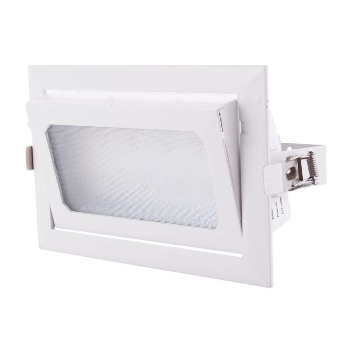 Foco Downlight LED 40W 6600Lm 4000K Rectangular Orientable 40.000H [HO-COB-R-OR-40W-W]