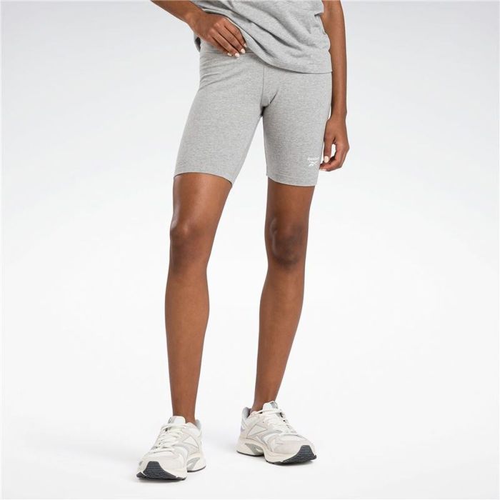 Mallas Cortas de Deporte Reebok Identity Sl Fitted Short Gris 4 Mallas Cortas de Deporte Reebok Identity Sl Fitted Short Gris 4