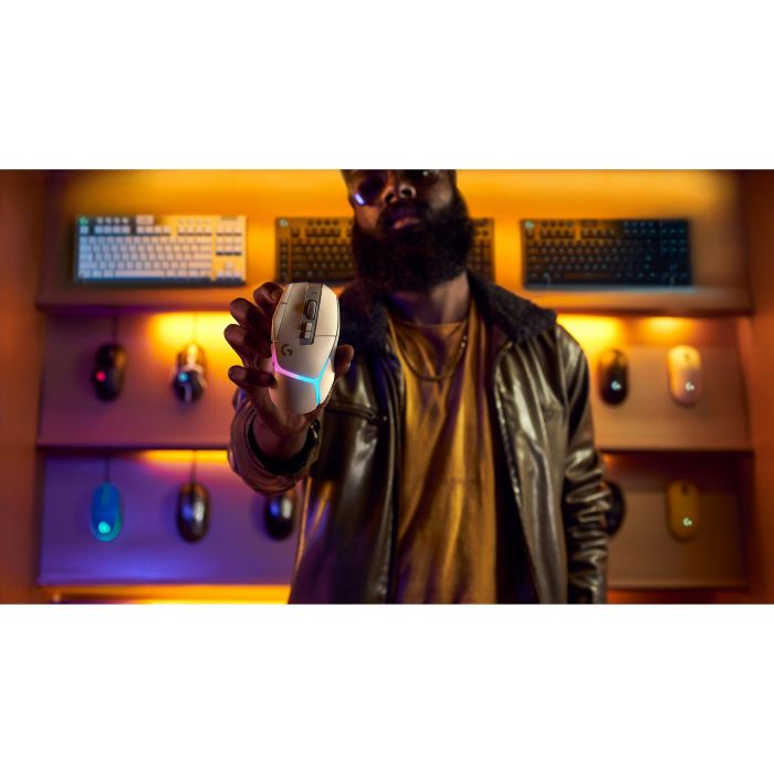 Logitech G502 X PLUS Ratón Óptico Inalámbrico Blanco LIGHTSPEED HERO 25K 11 Logitech G502 X PLUS Ratón Óptico Inalámbrico Blanco LIGHTSPEED HERO 25K 11
