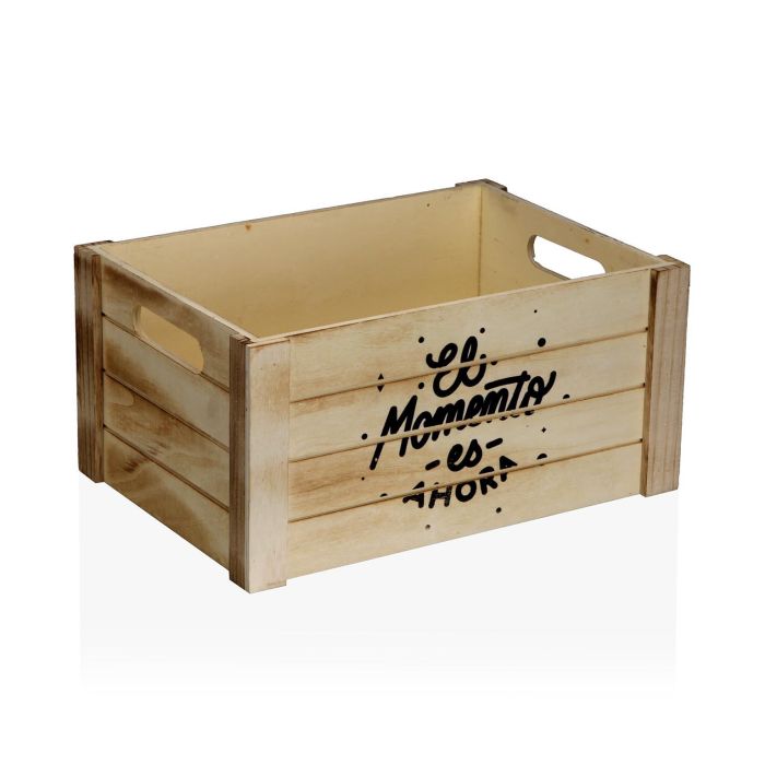 Set 3 Cajas Madera El Momento Es Ahora Versa 25X17CM (2 Unidades) 1 Set 3 Cajas Madera El Momento Es Ahora Versa 25X17CM (2 Unidades) 1