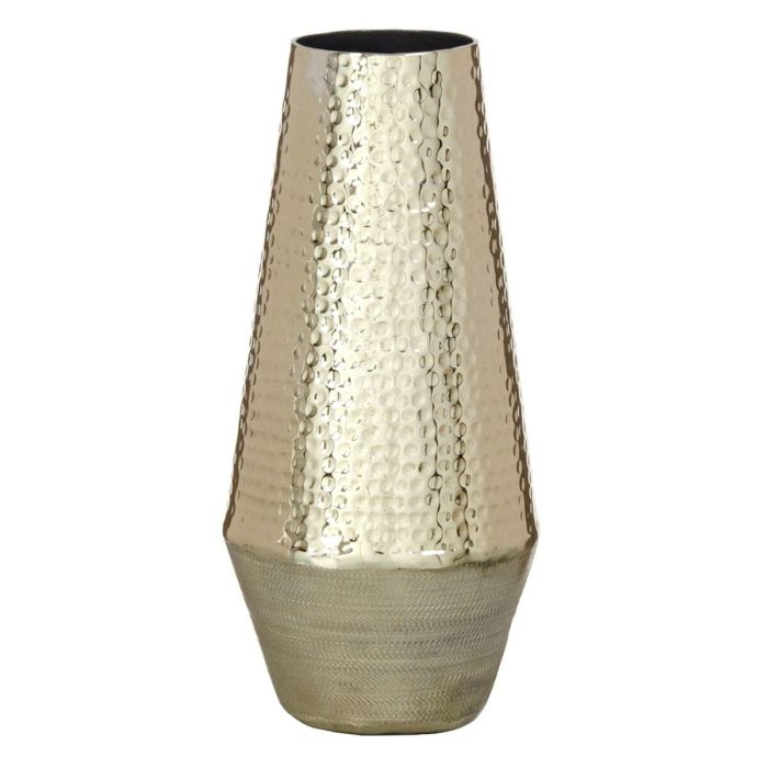 Jarrón Dorado Aluminio 14 x 14 x 31 cm 0 Jarrón Dorado Aluminio 14 x 14 x 31 cm 0