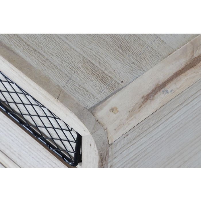 DKD Home Decor Mueble TV Morefond Indus Loft Natural Negro 115 x 43 x 61 cm 5