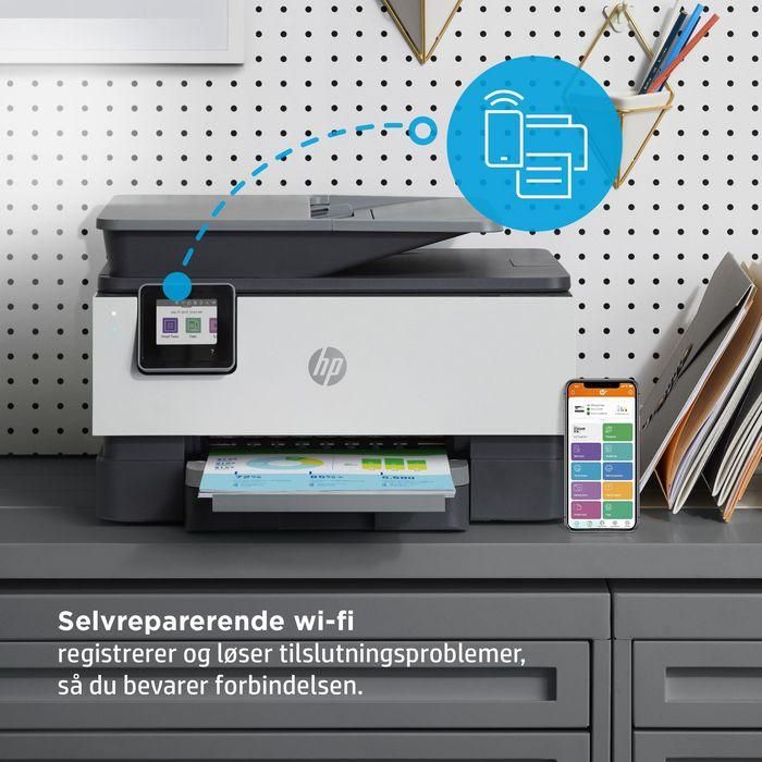 HP 9010e OfficeJet Pro All-in-One Impresora, Imprime, Copia, Escanea, Fax, WiFi, Doble Cara Automática, 22ppm, A4, HP+ 6 HP 9010e OfficeJet Pro All-in-One Impresora, Imprime, Copia, Escanea, Fax, WiFi, Doble Cara Automática, 22ppm, A4, HP+ 6