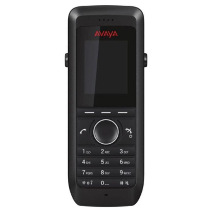 Avaya 3730 Auricular IP DECT Inalámbrico Profesional. Pantalla Color 1.8", Manos Libres Dúplex, Agenda 250 Contactos, 15h Conversación, Negro.