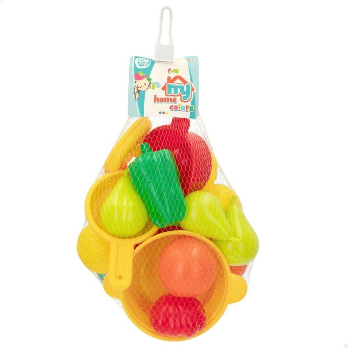 Set de Alimentos de Juguete AquaSport Menaje y utensilios de cocina 24 Piezas (9 Unidades) 1