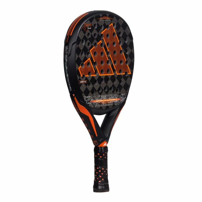 Pala de Pádel Adidas Adipower Multiweight Control 3.3 2024 (Alex Ruiz)/ Negra y Naranja 6