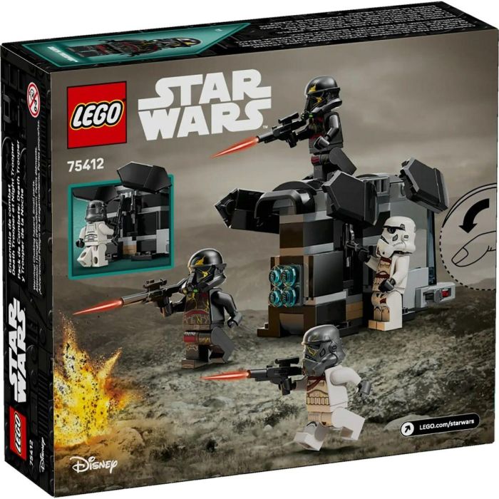 Lego Star Wars Pack de combate Soldado de la Muerte y Soldado de la Noche para 6+ años 15 Lego Star Wars Pack de combate Soldado de la Muerte y Soldado de la Noche para 6+ años 15
