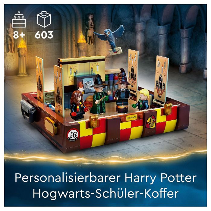 LEGO Harry Potter Hogwarts Magical Trunk 76399 - Juego de Construcción de 603 Piezas con Baúl Mágico, para Niños de 8 Años o Más 16