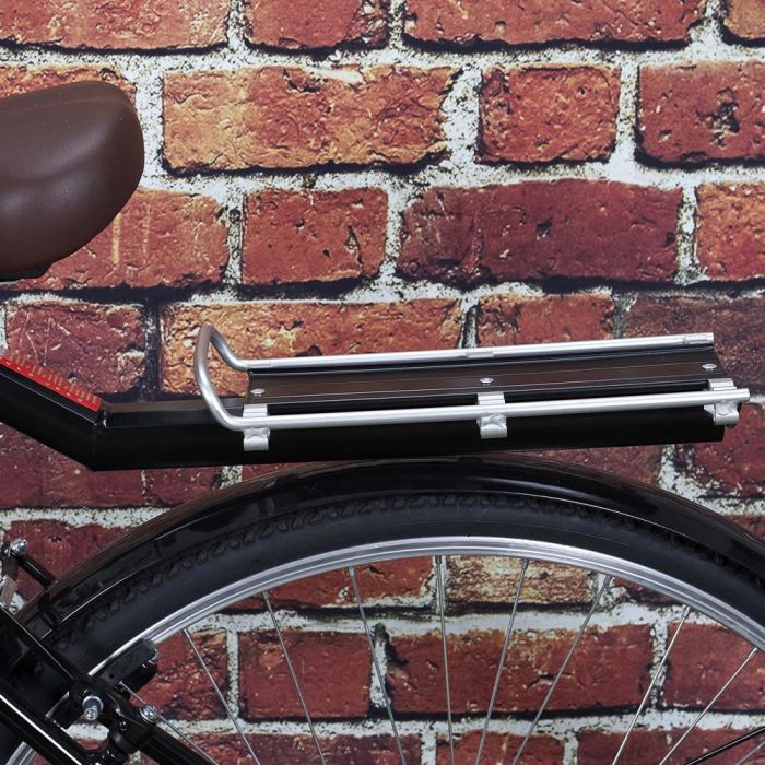 Be Mix Portaequipajes Bicicleta Velo Soporte 30kg Metal Fácil Instalación 3