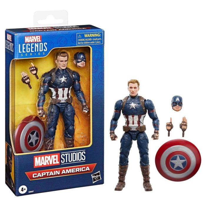 Figura Capitán América Marvel Legends G0607 Marvel