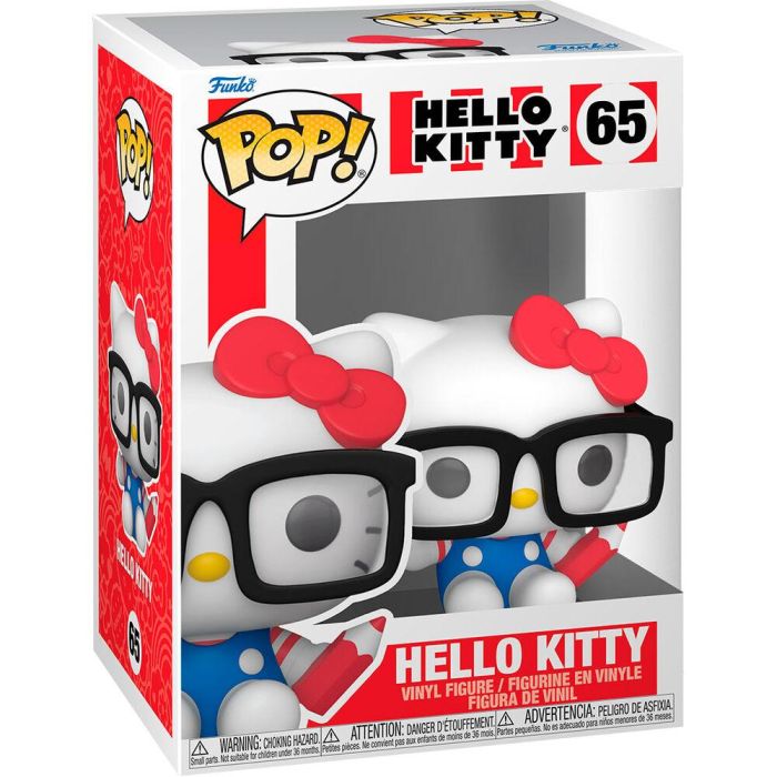 Funko Figura POP Sanrio Hello Kitty de Vinilo, 9cm