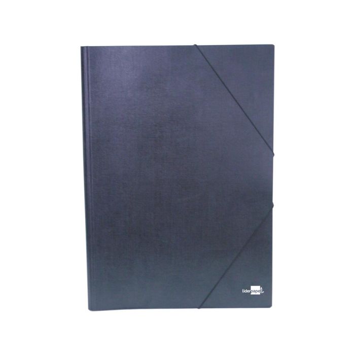 Carpeta Planos Liderpapel A3 Carton Gofrado N 12 Negro 1