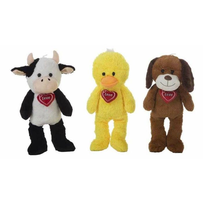Peluche animales lucky 52 cm 6 mod surtidos con corazón. - modelos surtidos 2