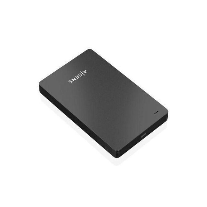 AISENS - CAJA EXTERNA 2,5 9.5MM SATA A USB-C USB3.1 GEN1, NEGRA