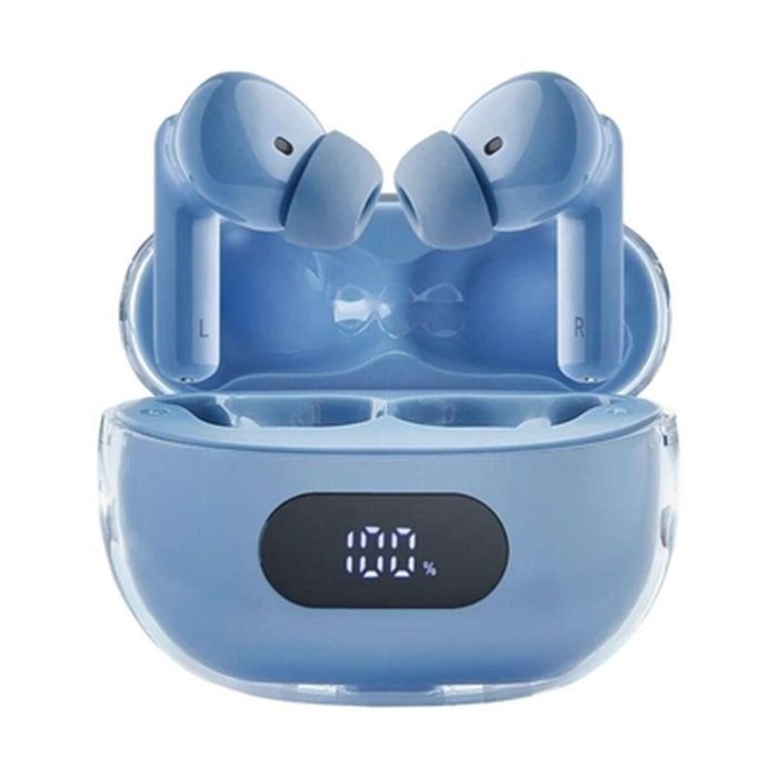 Auriculares con Micrófono INTENSO Buds Plus Auriculares TWS ANC+ENC Azul