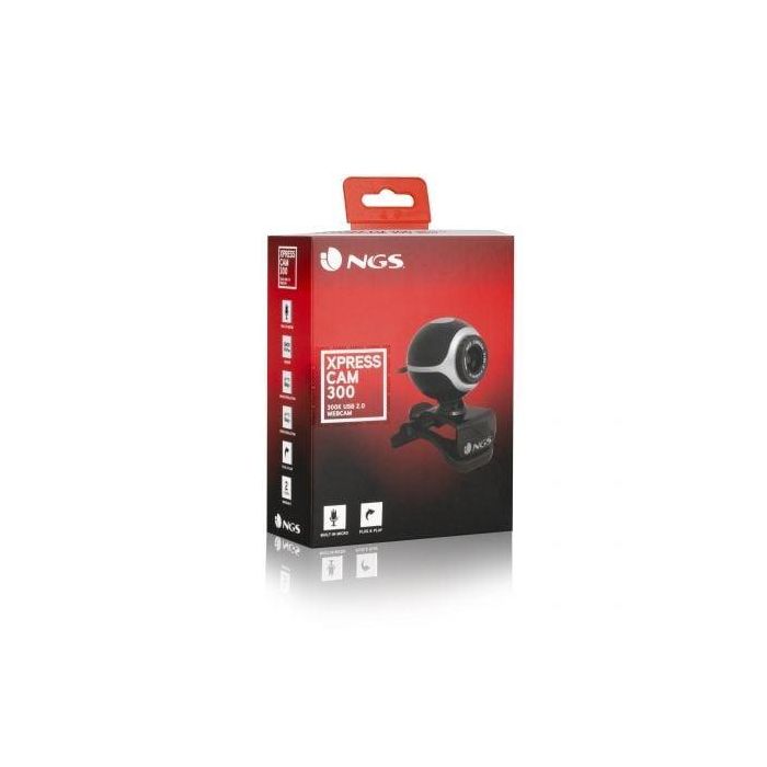 Camara Webcam Ngs Xpresscam300 Con Microfono 8 Mpx Usb 2.0 3 Camara Webcam Ngs Xpresscam300 Con Microfono 8 Mpx Usb 2.0 3