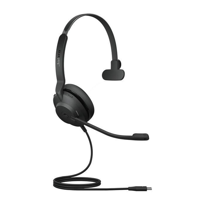 Jabra Evolve2 30 SE USB-C MS Mono Auriculares Alámbricos para Oficina/Centro de Llamadas Negro