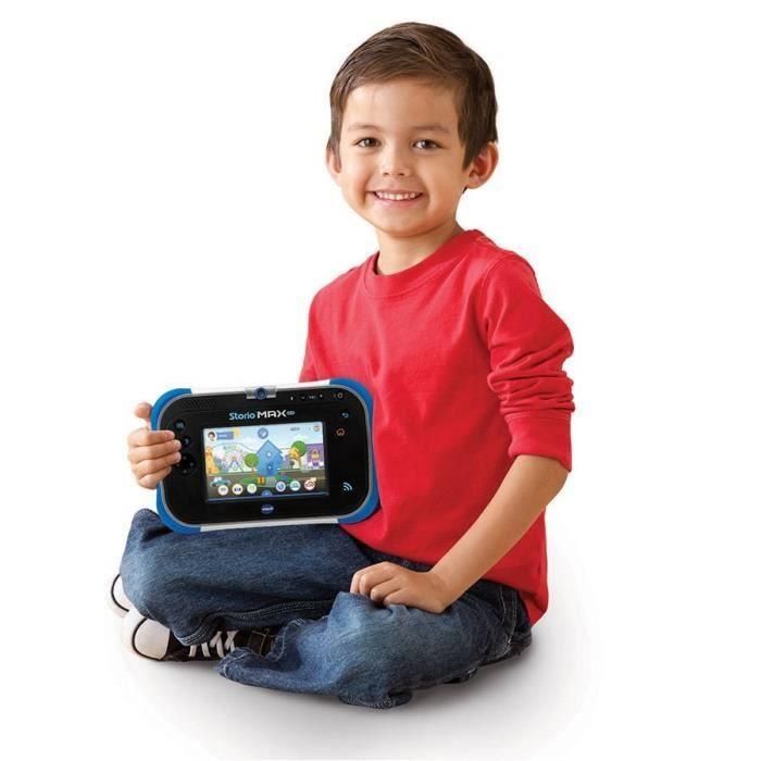VTECH Storio Max 2.0 Blue Console - Tableta Educativa Infantil de 5 Pulgadas para Niños de 3 a 11 Años 3