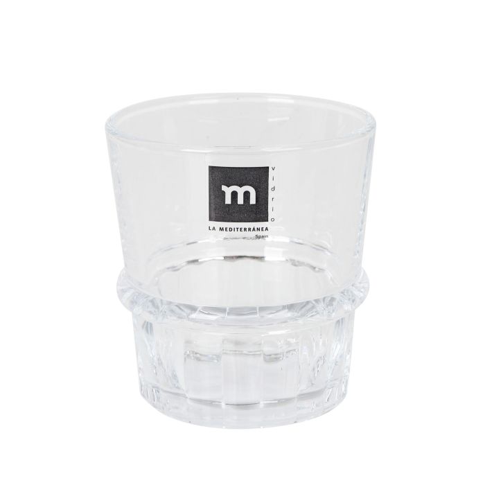 La Mediterranea Vaso 320 ml "Tirso Bands" Md Ø8.5x9.45 cm (48 Unidades)