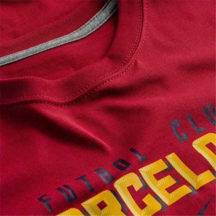 Camiseta de Manga Corta Infantil Nike FC Barcelona Club Rojo 7-8 Años 2