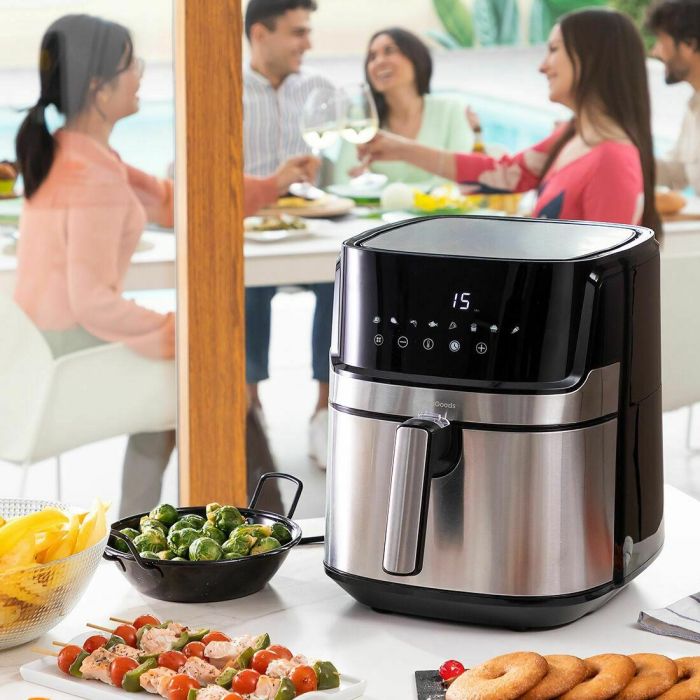 Pack Freidora de Aire y Cesta de Silicona Plegable InnovaGoods 11