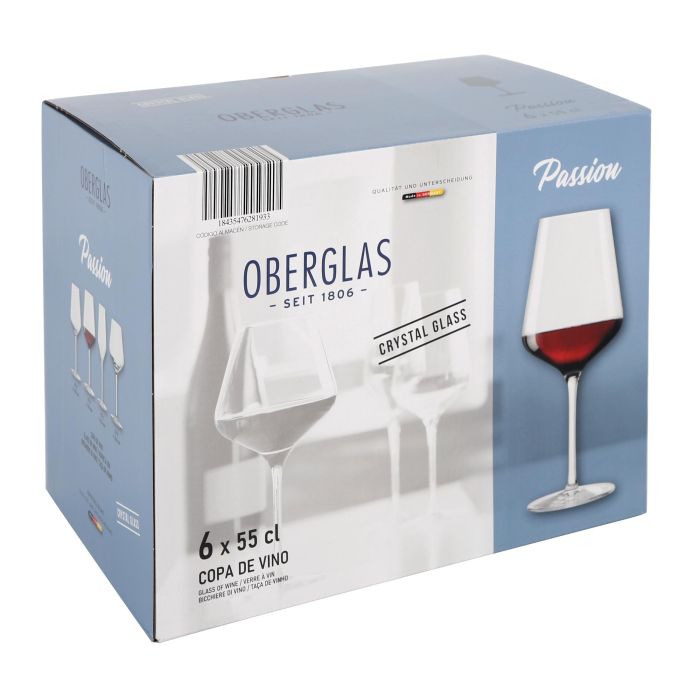 Inde Set 6 Copas de Vino Oberglas Passion 55 cl 2