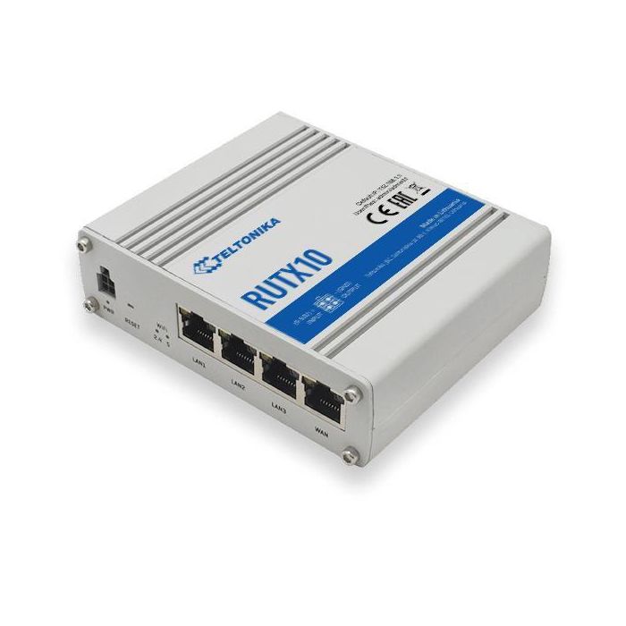 Teltonika Networks RUTX10 INDUSTRIAL ETHERNET ROUTER Teltonika Networks RUTX10 INDUSTRIAL ETHERNET ROUTER
