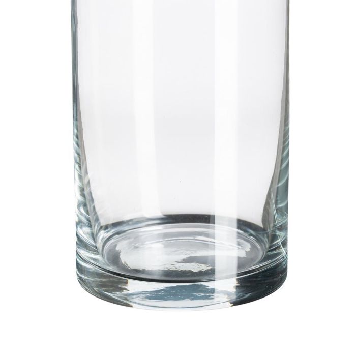 Jarrón Cilíndrico Cristal Decoración 10 X 10 X 40 cm