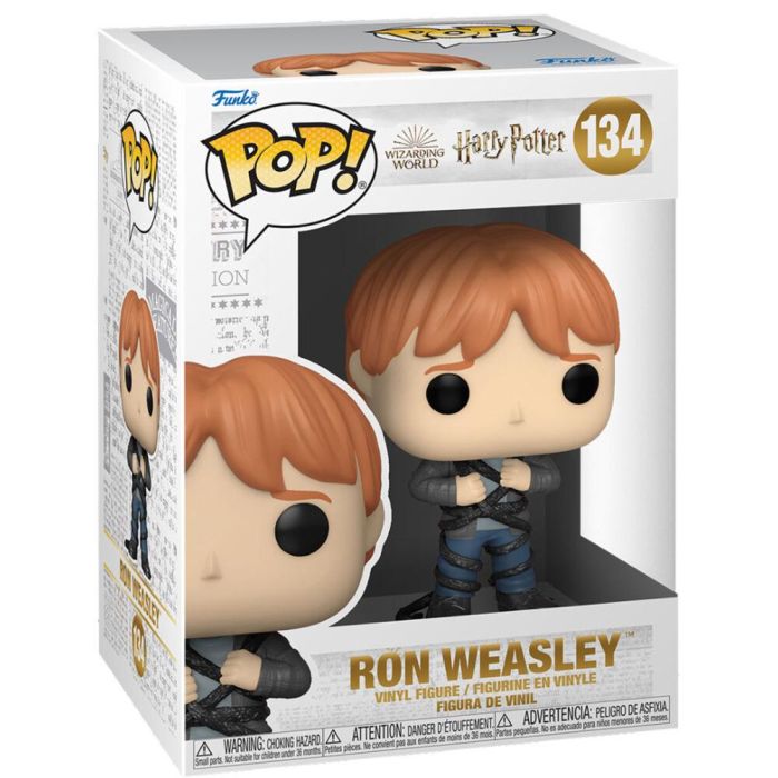 Funko Pop Harry Potter - Ron Weasley Figura de Vinilo de 9 cm con Caja Original 2 Funko Pop Harry Potter - Ron Weasley Figura de Vinilo de 9 cm con Caja Original 2